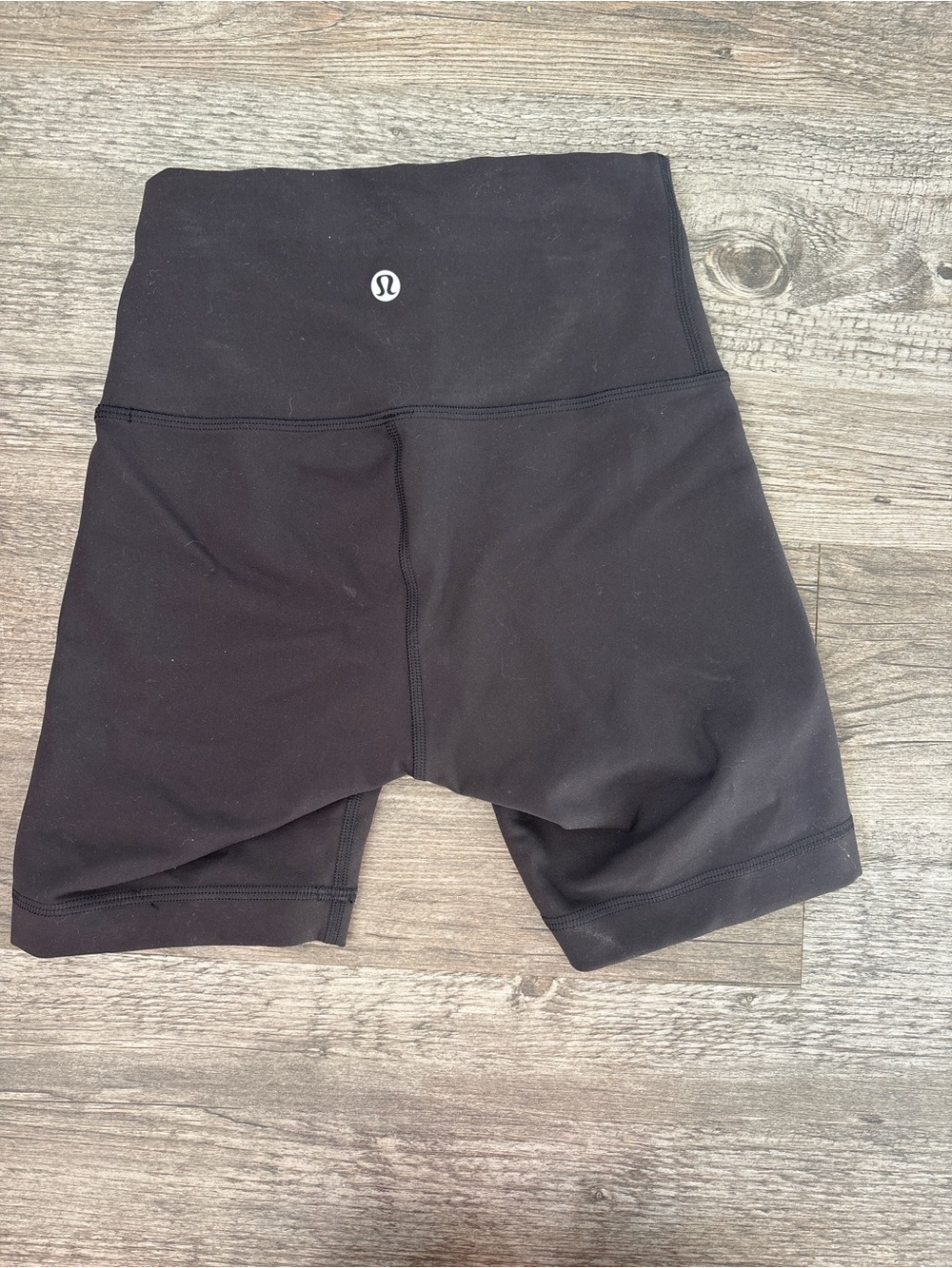 lululemon athletica Black High-Rise Bike Shorts